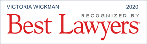 Victoria Wickman 2020 recognized by Best Lawyers