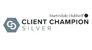 Martindale-Hubbell Client Champion Silver